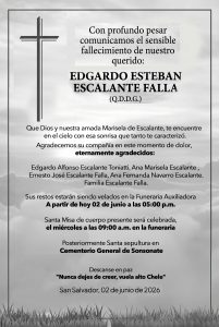 Esquela Edgardo